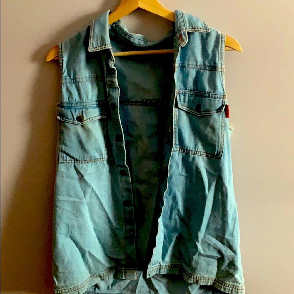 Vintage Jean Vest